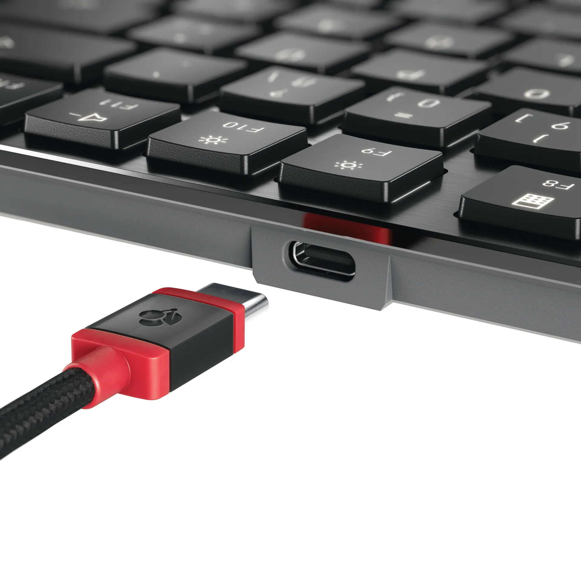 CHERRY KW X ULP 2.0 MINI Tastatur Heimbüro USB + RF Wireless + Bluetooth QWERTZ Deutsch Schwarz – Bild 7