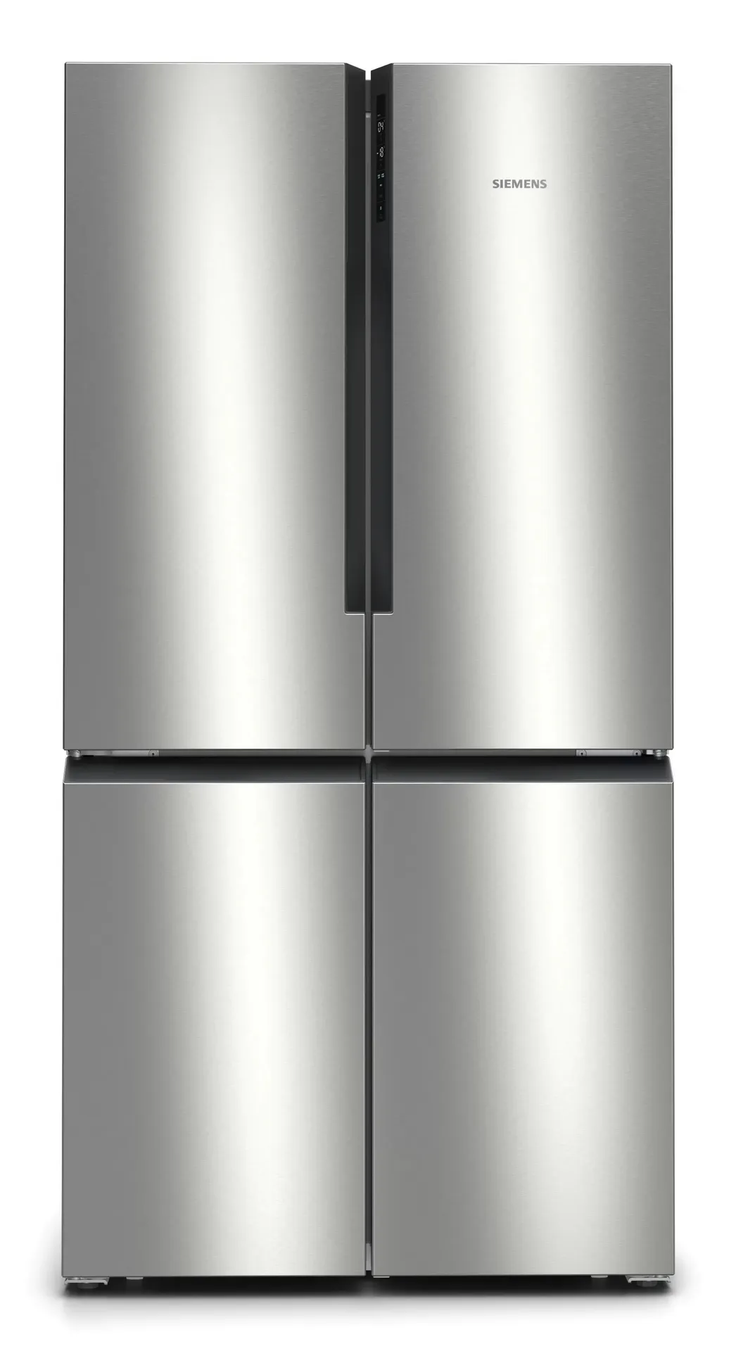 Siemens iQ300 KF96NVPEA Side-by-Side Kühlkombination Freistehend 605 l Silber Siemens iQ300 KF96NVPEA Side-by-Side Kühlkombination Freistehend 605 l Silber