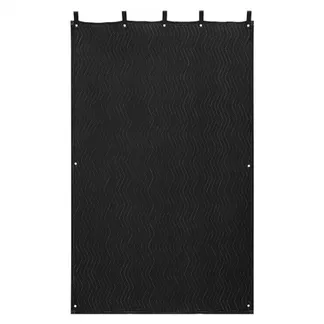 VEVOR Sounddecke 2032×1219 mm, Akustikdecke, Schalldämpfungsdecken, Schallschutzvorhang, Schallschutzdecke mit Ösen, Studio-Ösendecke, für Studio, Lichtblocker, Musikaufnahmen, Schwarz VEVOR Sounddecke 2032×1219 mm, Akustikdecke, Schalldämpfungsdecken, Schallschutzvorhang, Schallschutzdecke mit Ösen, Studio-Ösendecke, für Studio, Lichtblocker, Musikaufnahmen, Schwarz