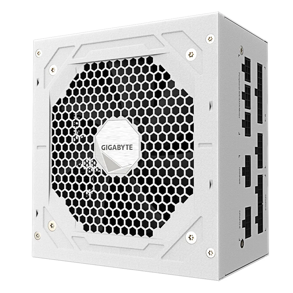 GIGABYTE UD850GM PG5W Netzteil - PCIe 5.0, 80 PLUS Gold, Vollmodulares Design, 120-mm-Lüfter, ATX 3.0 kompatibel, EU-Stecker – Bild 5
