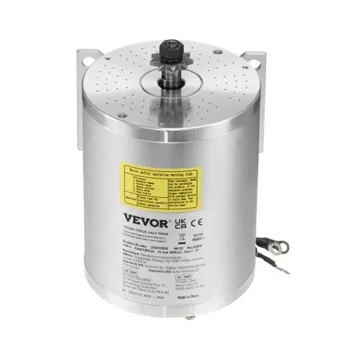 VEVOR 2000 W elektrischer bürstenloser Gleichstrommotor-Bausatz – 48 V 4300 U/min Elektromotor mit verbessertem Drehzahlregler und Gasgriff-Bausatz für Go Karts E-Bike Motorrad Roller DIY – Bild 8
