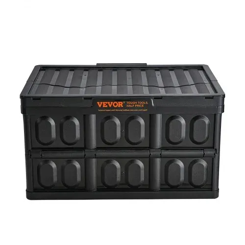 VEVOR 3er-Set 45L Profi Klappbox aus PP Transportbox mit Deckel Faltbarer Aufbewahrungsbox mit Handgriff Stapelbare Kisten Storage Box Faltboxen Stapelboxen für Aufbewahrung & Transport – Bild 10