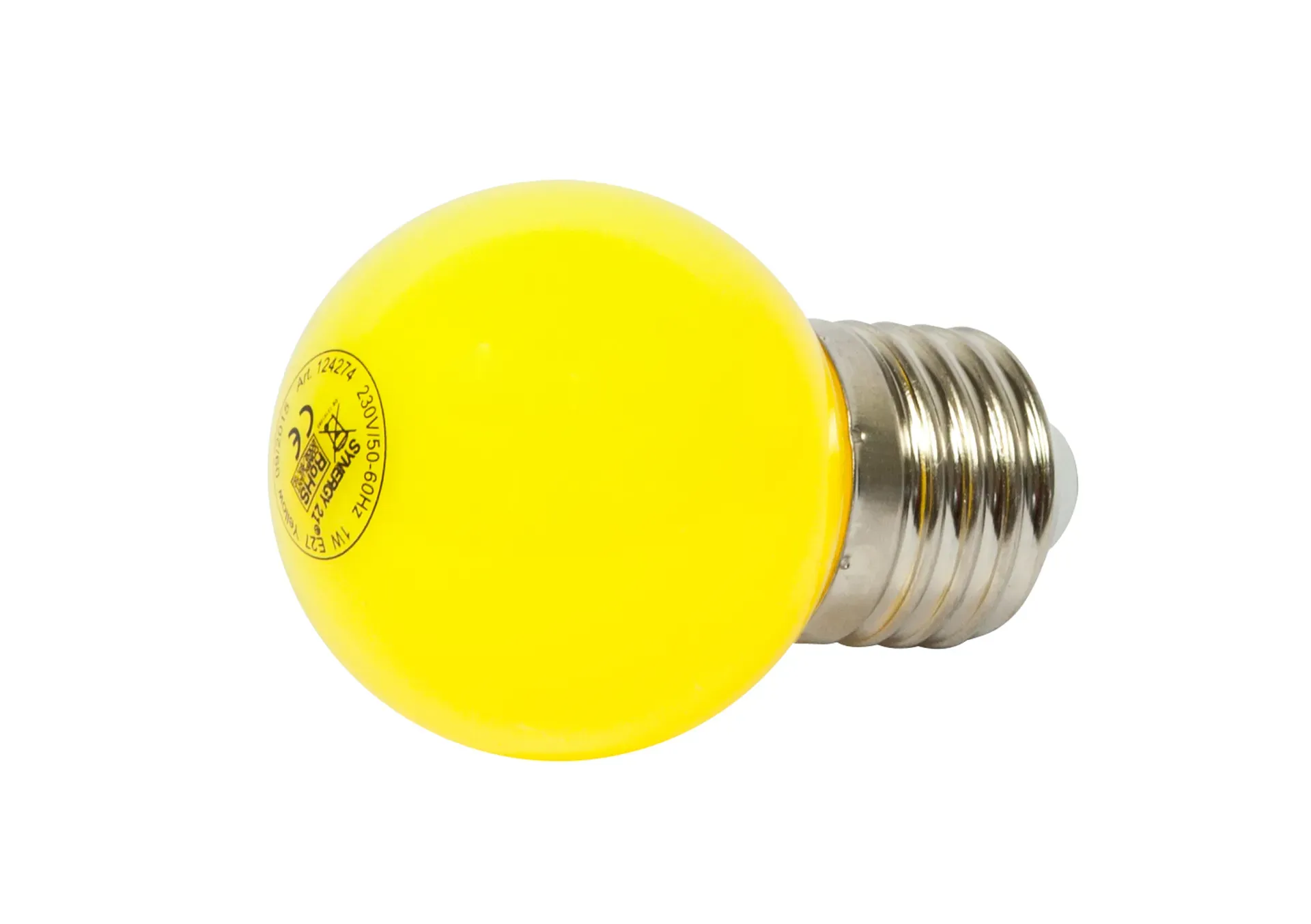 Synergy 21 LED Retrofit E27 Tropfenlampe G45 gelb 1 Watt für Lichterkette Synergy 21 LED Retrofit E27 Tropfenlampe G45 gelb 1 Watt für Lichterkette