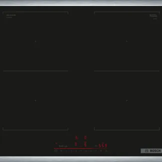 Bosch Serie 6 PVQ645HB1E Kochfeld Schwarz Integriert 60 cm Zonen-Induktionskochfeld 4 Zone(n) Bosch Serie 6 PVQ645HB1E Kochfeld Schwarz Integriert 60 cm Zonen-Induktionskochfeld 4 Zone(n)