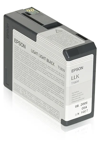 Epson Singlepack Light Light Black T580900 Epson Singlepack Light Light Black T580900