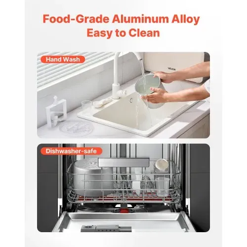 VEVOR automatische Eismaschine 2 QT mit eingebautem Kompressor (150 W) kein Vorgefrieren, Ice Cream Maker mit 3 Modi, elektrischer Eismaschine Frozen Sorbet Maker für die Küche zu Hause – Bild 5