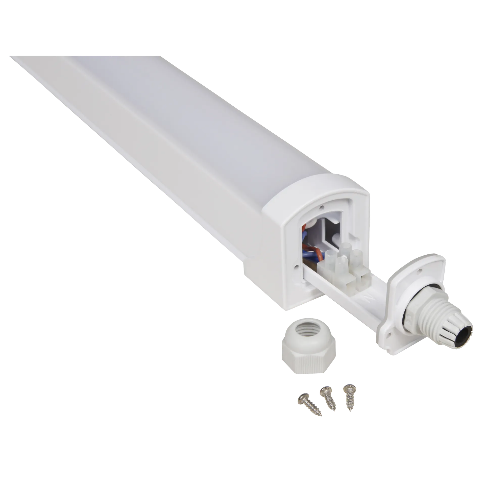 LED Feuchtraumleuchte McShine ''FL-120'', IP65, 3400lm, 4000K, 120cm, neutralweiß, 36W – Bild 3