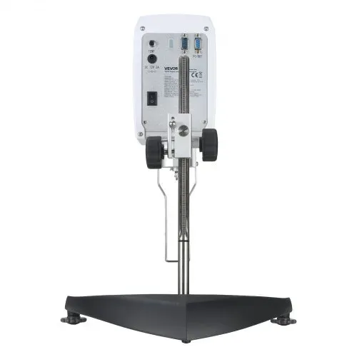 VEVOR Digitalanzeige Rotationsviskosimeter 10-100000 cP, Digitales Viskositätsmessgerät ±2% Genauigkeit Inkl. 4 Retoren LCD-Display Temperaturfühler, Drehviscometer für Tinten Farben Klebstoffe Fette – Bild 10