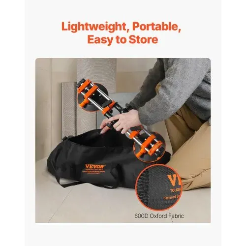 VEVOR Nahtsetzer, 2er-Pack Granit-Nahtverbinder mit 152 mm Vakuum-Saugnäpfen, Steinsetzer zum Verbinden & Nivellieren von Fugen, 90°-120° verstellbar, Ideal für Fliesen- & Marmorplatten – Bild 5
