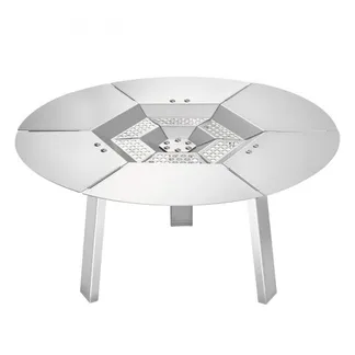 VEVOR Wärmeverteiler für Feuerschale, φ508×254 mm Lagerfeuer-Hitzeschutz rund für Holzfeuerstelle, Hitzeverteiler aus Edelstahl 304, abnehmbare Brennerabdeckung, Campingzubehör VEVOR Wärmeverteiler für Feuerschale, φ508×254 mm Lagerfeuer-Hitzeschutz rund für Holzfeuerstelle, Hitzeverteiler aus Edelstahl 304, abnehmbare Brennerabdeckung, Campingzubehör