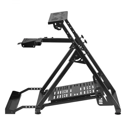 VEVOR Lendradständer, verstellbarer & faltbarer Simulatorständer für Logitech G923 G920 G29 G27, Thrustmaster T300RS TX F458 T500RS T3PA-PRO (F1/GT) Gaming-Cockpit, Pedalsimulator nicht enthalten – Bild 10