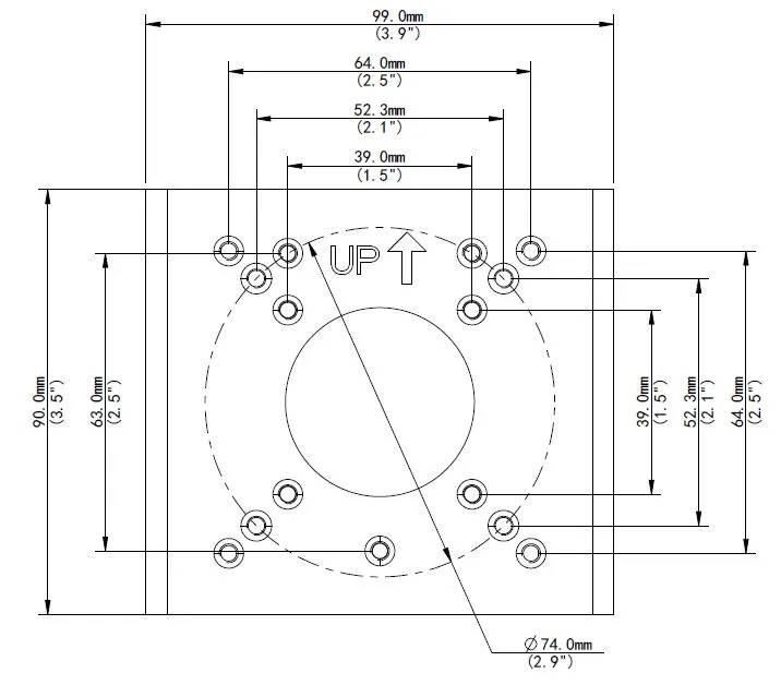 ALLNET IP Kamera zbh. Polemount/Masthalter for ALL-CAM2497-LEN – Bild 2