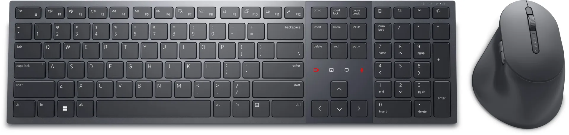 DELL Pro Premium Collaboration-Tastatur und -Maus – KM900 - deutsch (QWERTZ) – Bild 3