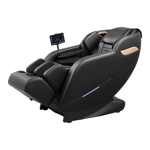 VEVOR Massagesessel, 3D-Zero-Gravity-Relaxsessel mit Ausziehbarer Fußstütze, Automatikprogrammen, Airbags, Heizfunktion für Taille & Beine, Bluetooth-Lautsprecher, Touchscreen für Zuhause & Büro – Bild 9