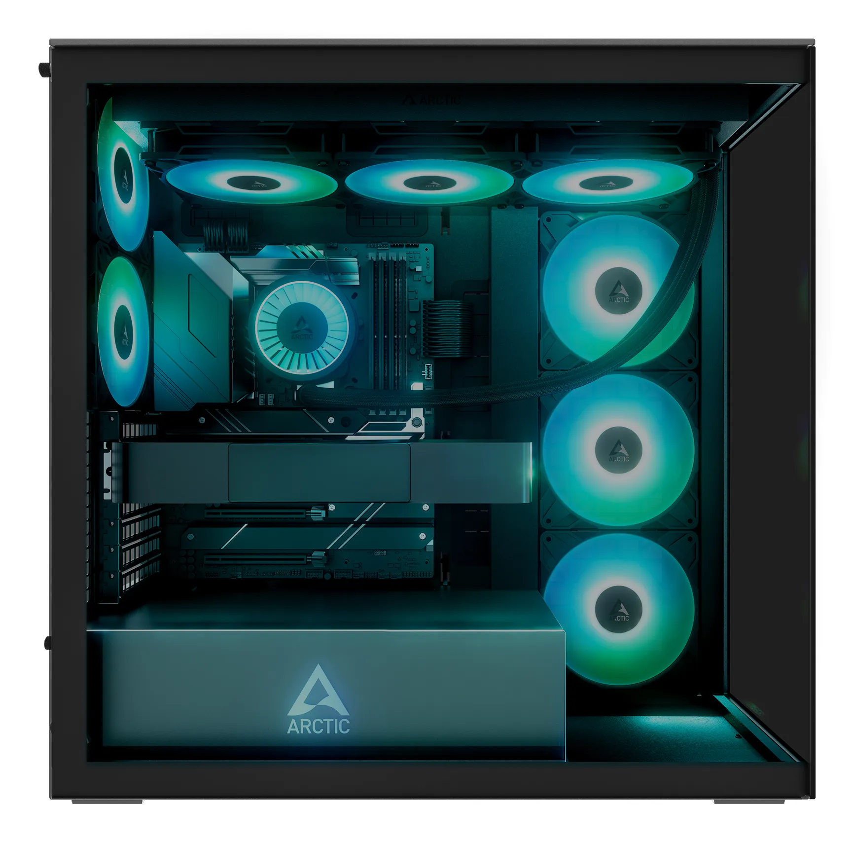 ARCTIC Xtender (Black) Premium E-ATX PC-Gehäuse – Bild 7