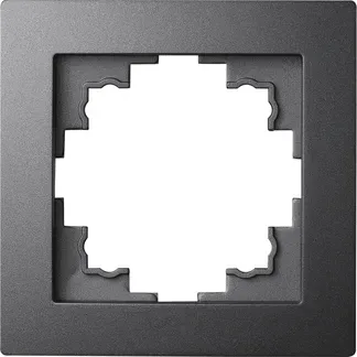 Rahmen McPower “Flair“, 1-fach, anthrazit Rahmen McPower “Flair“, 1-fach, anthrazit