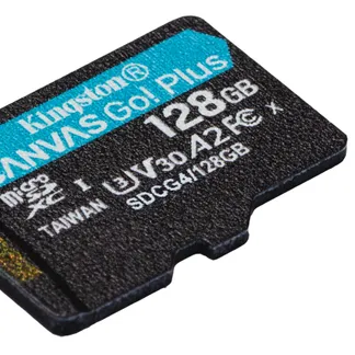 Kingston Technology 128GB microSDXC Canvas Go Plus Gen4 200R A2 U3 Einzelpaket ohne ADP Kingston Technology 128GB microSDXC Canvas Go Plus Gen4 200R A2 U3 Einzelpaket ohne ADP