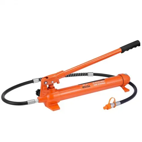 VEVOR Hydraulischer Wagenheber Luftpumpe 10 t, Lufthydraulischer Heber 135 mm Hub Rot, inkl. 100 / 195 / 300 / 500 mm Verlängerungsstange, Elektrostatisches Pulversprühen Autoreparatur – Bild 10