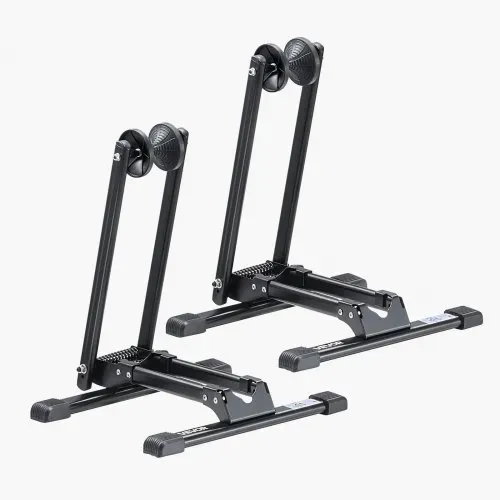 VEVOR Fahrradständer, 2er-Pack, faltbarer, kompatibel mit Mountainbikes & 508–736,6 mm großen Fahrrädern, Abstellständer aus Karbonstahl, Ideal für kleine Räume, Eingangsbereich, Garage – Bild 8