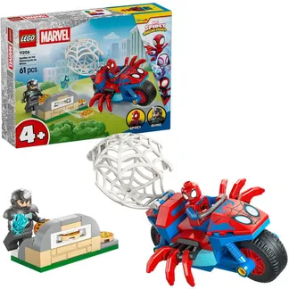 11206 Marvel Spidey und seine Super-Freunde Spidey auf Motorrad vs. Rhino, Konstruktionsspielzeug 11206 Marvel Spidey und seine Super-Freunde Spidey auf Motorrad vs. Rhino, Konstruktionsspielzeug