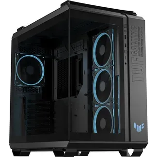 ASUS TUF GAMING GT502 Horizon TG ARGB Black Midi Tower Schwarz ASUS TUF GAMING GT502 Horizon TG ARGB Black Midi Tower Schwarz