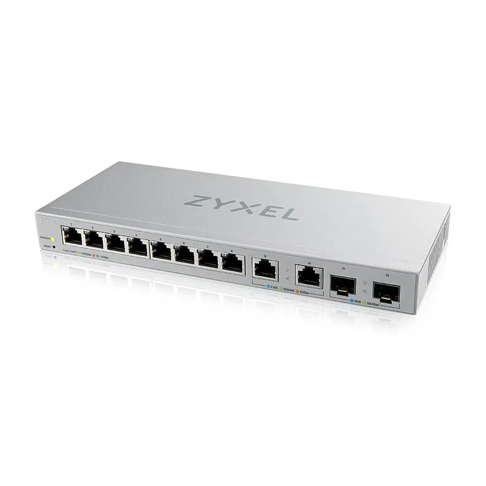 Zyxel XGS1210-12-ZZ0102F Netzwerk-Switch Managed Gigabit Ethernet (10/100/1000) Grau – Bild 7