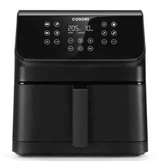 Cosori Premium II Chef Edition Einzelbild 6,2 l Eigenständig 1700 W Heißluftfritteuse Schwarz Cosori Premium II Chef Edition Einzelbild 6,2 l Eigenständig 1700 W Heißluftfritteuse Schwarz