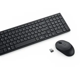 DELL Pro kompakte und leise Tastatur und Maus – KM555 – deutsch (QWERTZ) DELL Pro kompakte und leise Tastatur und Maus – KM555 – deutsch (QWERTZ)