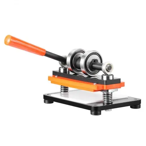 VEVOR Leder Stanzmaschine Manuelle Lederschneidemaschine 18 x 10 cm, Leder Prägemaschine 1,5 t Belastbare Leder-Stanzmaschine Geeignet für Leder, PVC/EVA-Schaumstoff, nicht Klebende Materialien – Bild 8