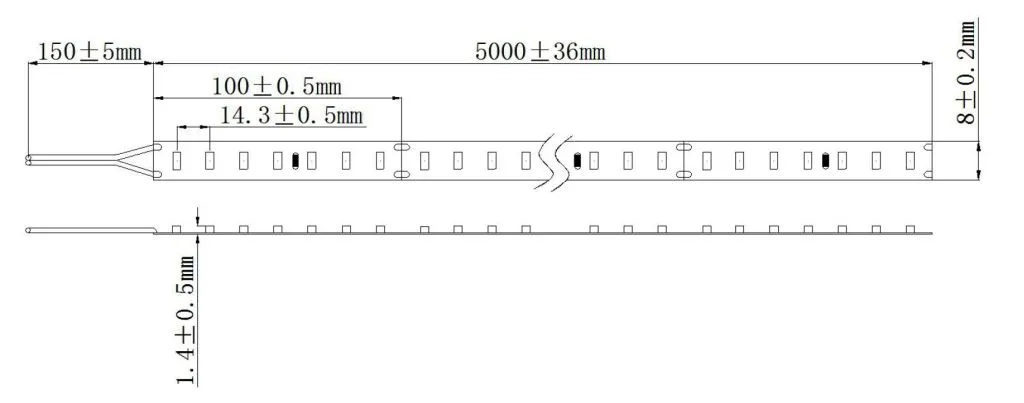 Synergy 21 LED Flex Strip 2210 - 70 KW DC24V 36W IP68 CRI>90 – Bild 3