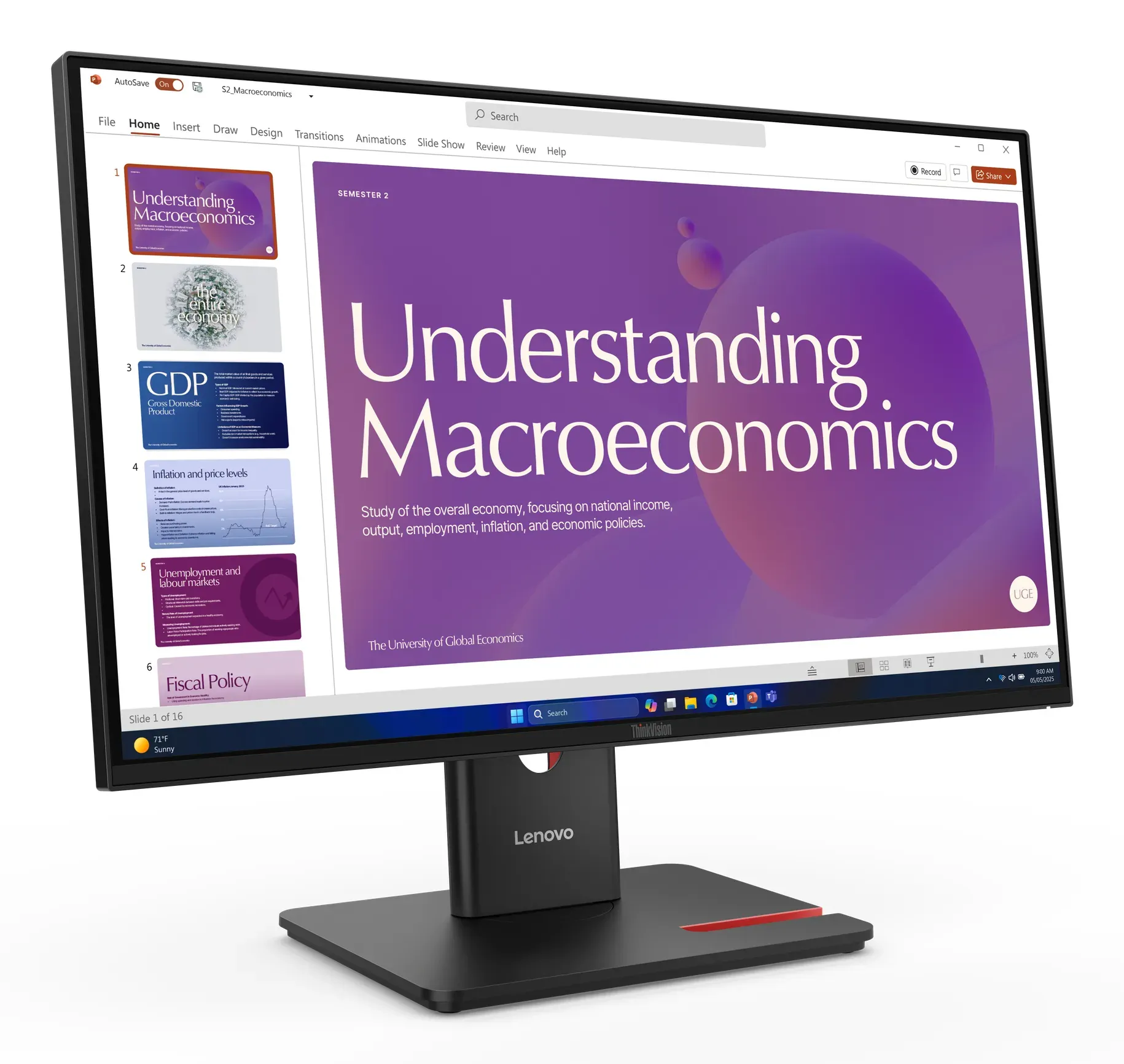Lenovo ThinkVision T24D-40 Monitor – Bild 4