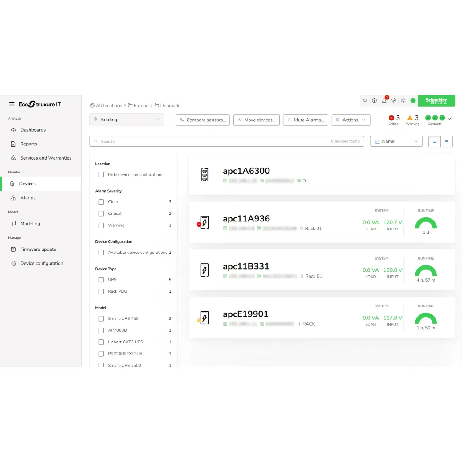 APC Subscription, Ecostruxure IT Expert, 3 Jahre, Digital, Fernüberwachung und -verwaltung von Rechenzentren – Bild 4