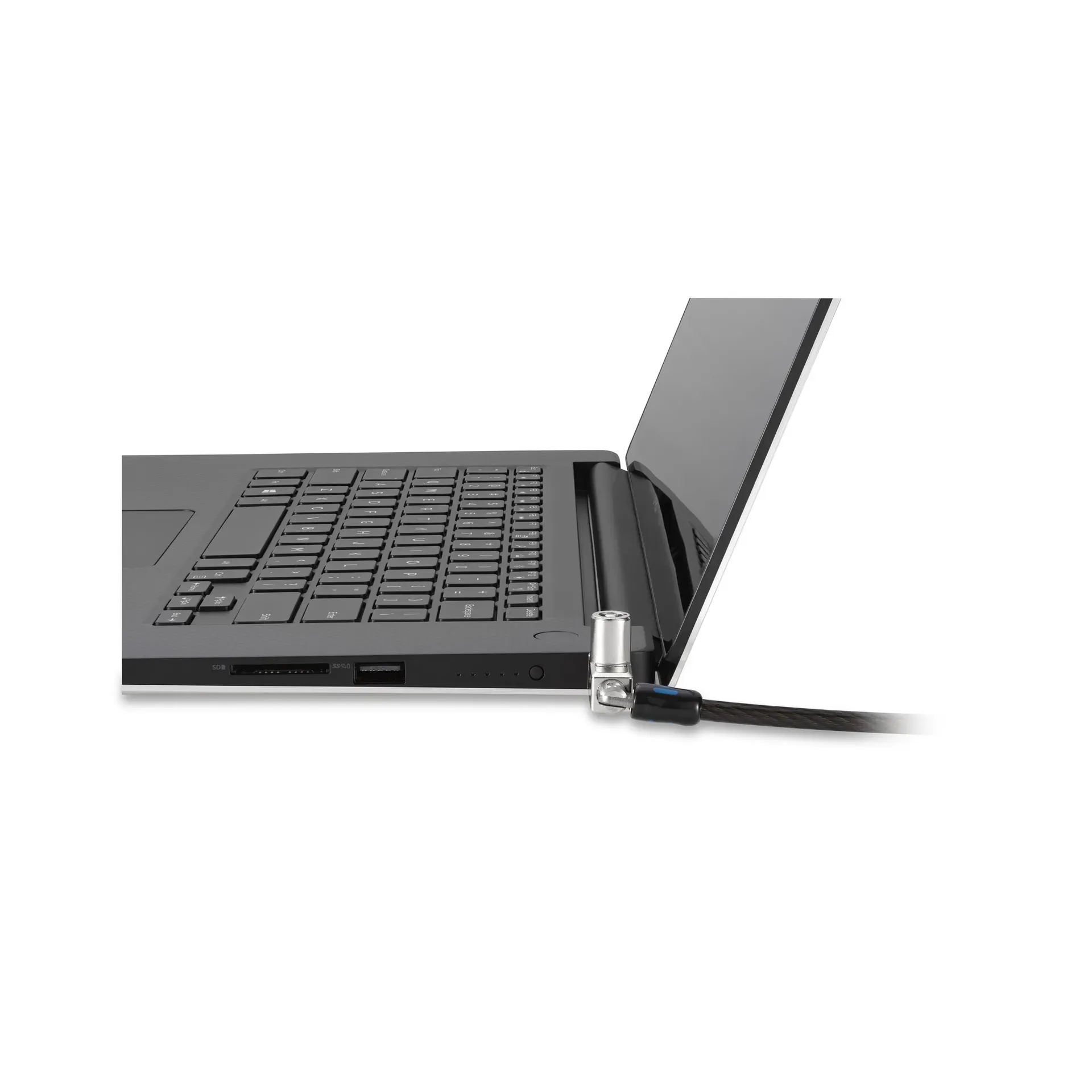 Kensington Slim N17 2.0 Laptopschloss mit zwei Schließköpfen für Wedge-Shaped Security Slots – Bild 4