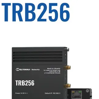 Teltonika · Gateway · TRB256 · LTE Cat M1 450Mhz Teltonika · Gateway · TRB256 · LTE Cat M1 450Mhz