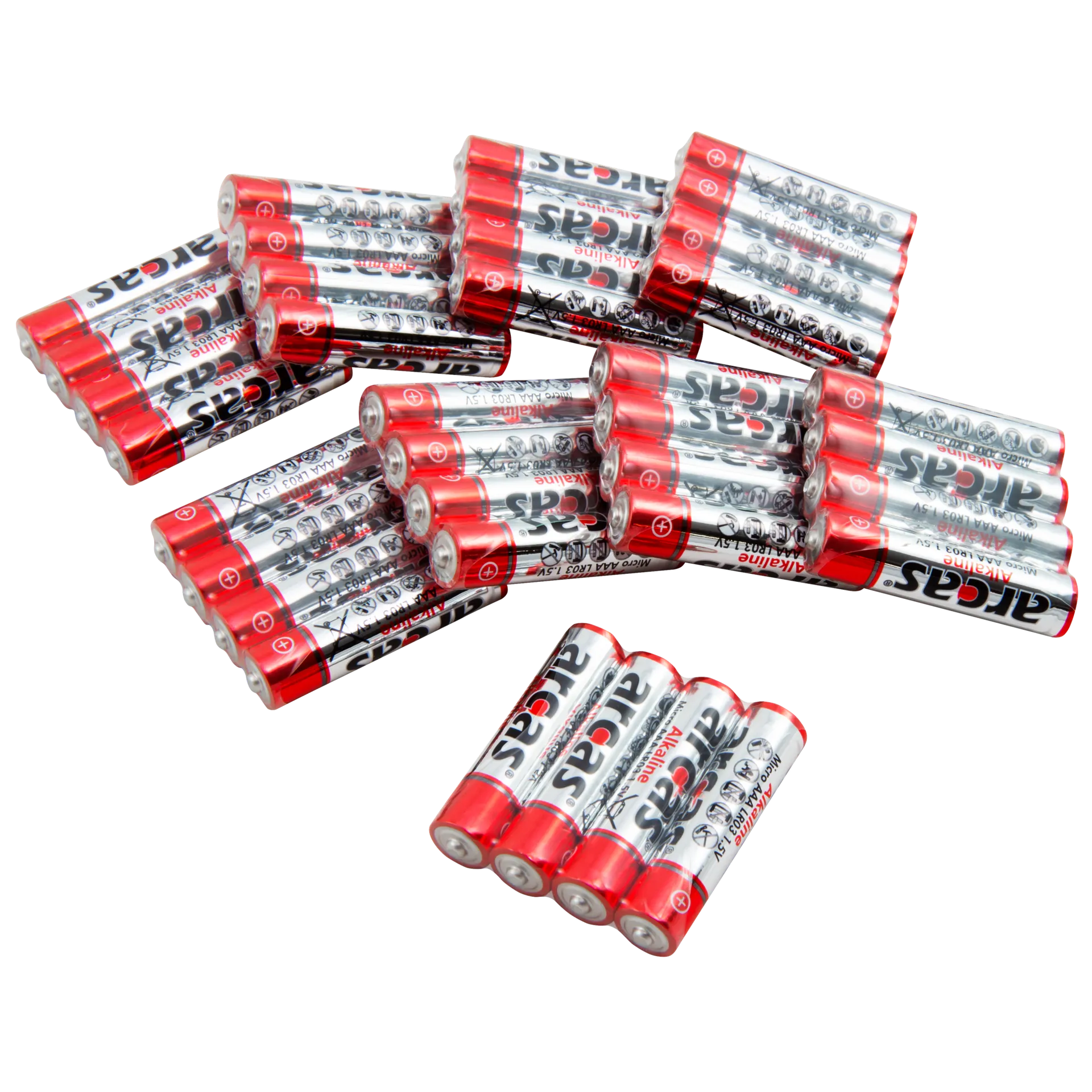 Micro-Batterie Alkaline 1,5V, Typ AAA/LR03, 32+4 Pack Micro-Batterie Alkaline 1,5V, Typ AAA/LR03, 32+4 Pack