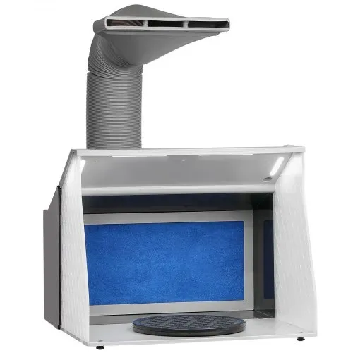 VEVOR Airbrush Spritzkabinen Bausatz 405 x 330 x 355 m, Tragabre Airbrush-Absauganlage, Airbrush Spritzkabine Absauganlage 5,2 m³/min mit Doppelte Lüfter für Airbrush Modellbau, Lackierarbeiten usw. – Bild 10