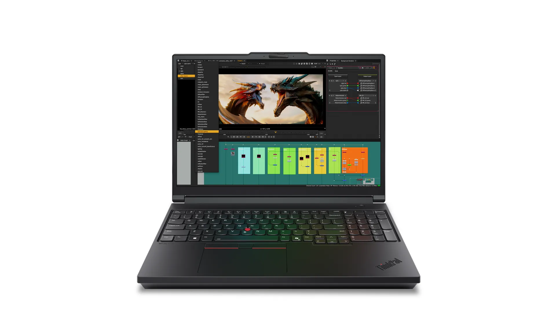 Lenovo ThinkPad P16 Gen 3 Intel Core Ultra 7 255HX Mobiler Arbeitsplatz 40,6 cm (16″) WQUXGA 64 GB DDR5-SDRAM 1 TB SSD NVIDIA RTX PRO 3000 Blackwell Wi-Fi 7 (802.11be) Windows 11 Pro Englisch Schwarz Lenovo ThinkPad P16 Gen 3 Intel Core Ultra 7 255HX Mobiler Arbeitsplatz 40,6 cm (16″) WQUXGA 64 GB DDR5-SDRAM 1 TB SSD NVIDIA RTX PRO 3000 Blackwell Wi-Fi 7 (802.11be) Windows 11 Pro Englisch Schwarz
