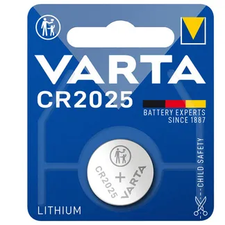 Batterie Knopfzelle CR2025 *Varta* 1-Pack Batterie Knopfzelle CR2025 *Varta* 1-Pack