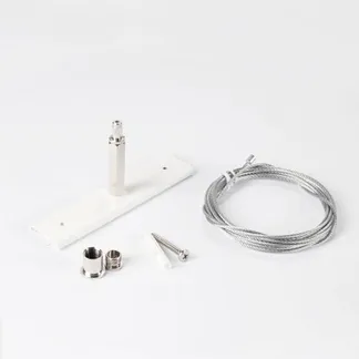 Powergear 48V 1 VERSTÄRKUNG FÜR DIE DECKENMONTAGE MIT Seil, Weiß, 3 meter Powergear 48V 1 VERSTÄRKUNG FÜR DIE DECKENMONTAGE MIT Seil, Weiß, 3 meter