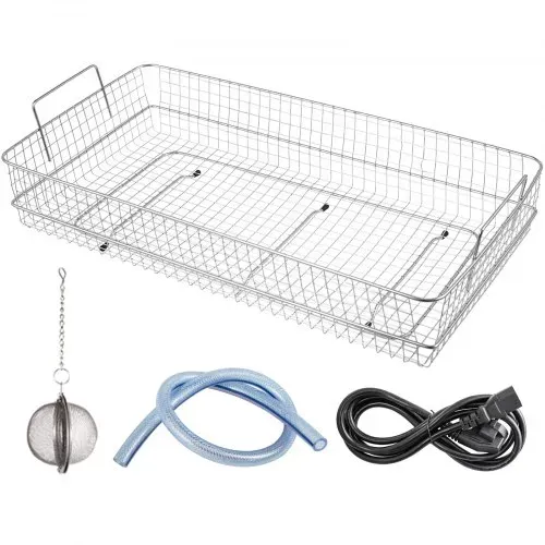VEVOR 22L Ultraschallreiniger, 304 Edelstahl, professionelle Drehknopfsteuerung, Ultraschallreiniger mit Heizungstimer für Schmuck, Uhren, Brillen, Leiterplatten, Kleinteile, zahnärztliche Instrumente – Bild 8