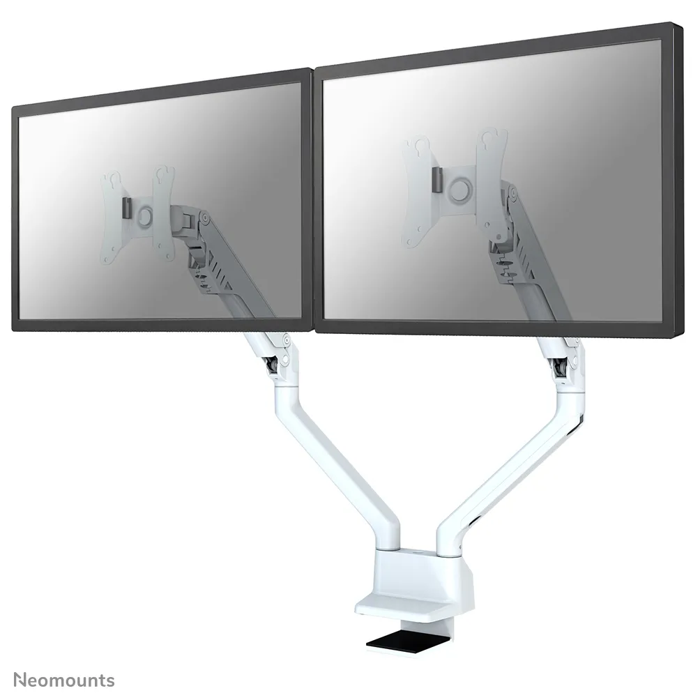 Neomounts FPMA-D750DWHITE2 Monitorarm 10-32″ – Gasfeder – Topfix – 180°-Stopp Neomounts FPMA-D750DWHITE2 Monitorarm 10-32″ – Gasfeder – Topfix – 180°-Stopp