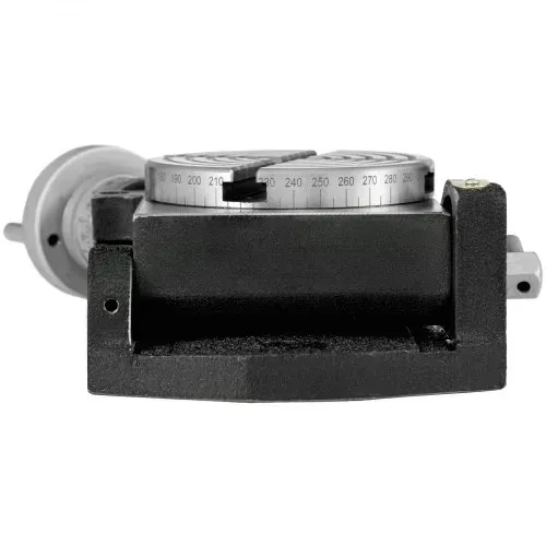 VEVOR Teilapparat Rundtisch 100mm Rundteiltisch Horizontal Vertikal Teilkopf Teilapparat schwenkbar zum Fräsen und Bohren – Bild 10