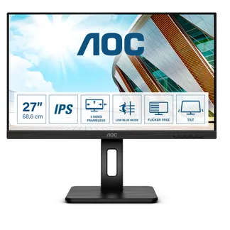 AOC P2 Q27P2Q Computerbildschirm 68,6 cm (27″) 2560 x 1440 Pixel Quad HD LED Schwarz AOC P2 Q27P2Q Computerbildschirm 68,6 cm (27″) 2560 x 1440 Pixel Quad HD LED Schwarz