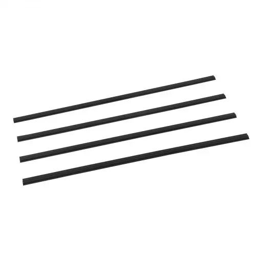 VEVOR Sichtschutzlamellen 1740 mm, doppelwandige vertikale Lamellen mit Bodenverriegelung und Flügeln für Maschendrahtzäune, HDPE-Maschendrahtlamellen, ideal für Garten und Bauernhof (schwarz) – Bild 9