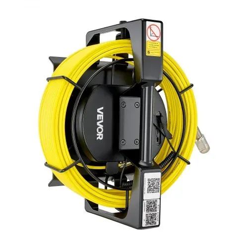 VEVOR Endoskopkamera mit WLAN, 20m Inspektionskamera mit 12 LEDs 3 Stufigem Licht, IP68 Rohrkamera mit 4500mAh Batterie & Meter-Markierung, Kanalkamera 1080p HD 120° Objektiv für Abflussinspektion – Bild 10