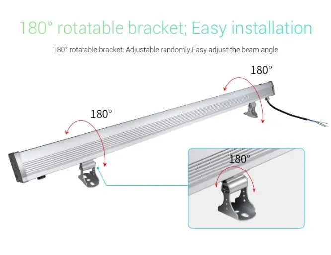 MiBoxer RL2-48 LED Wallwasher 48W RGB-WW (RGB-CCT) IP66 – Bild 8