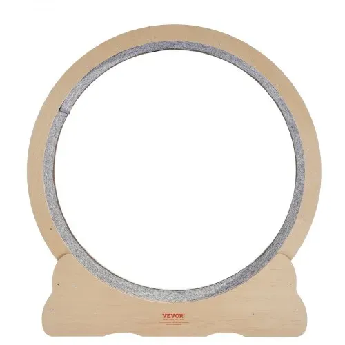 VEVOR Katzenlaufrad, 1100 mm, Katzenlaufband, mit abnehmbarem Laufband, Katzen-Teaser zum Laufen, Gehen, Training, geeignet für die meisten Katzen bis zu 11,3 kg, Katzen Laufrad, Holzfarbe – Bild 8