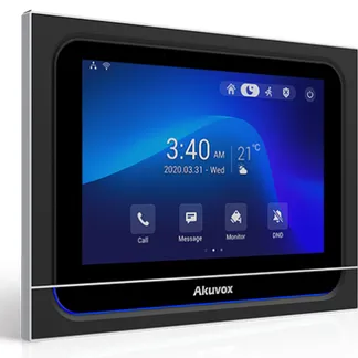 Akuvox Indoor-Station X933S, Touch Screen, Android, black Akuvox Indoor-Station X933S, Touch Screen, Android, black