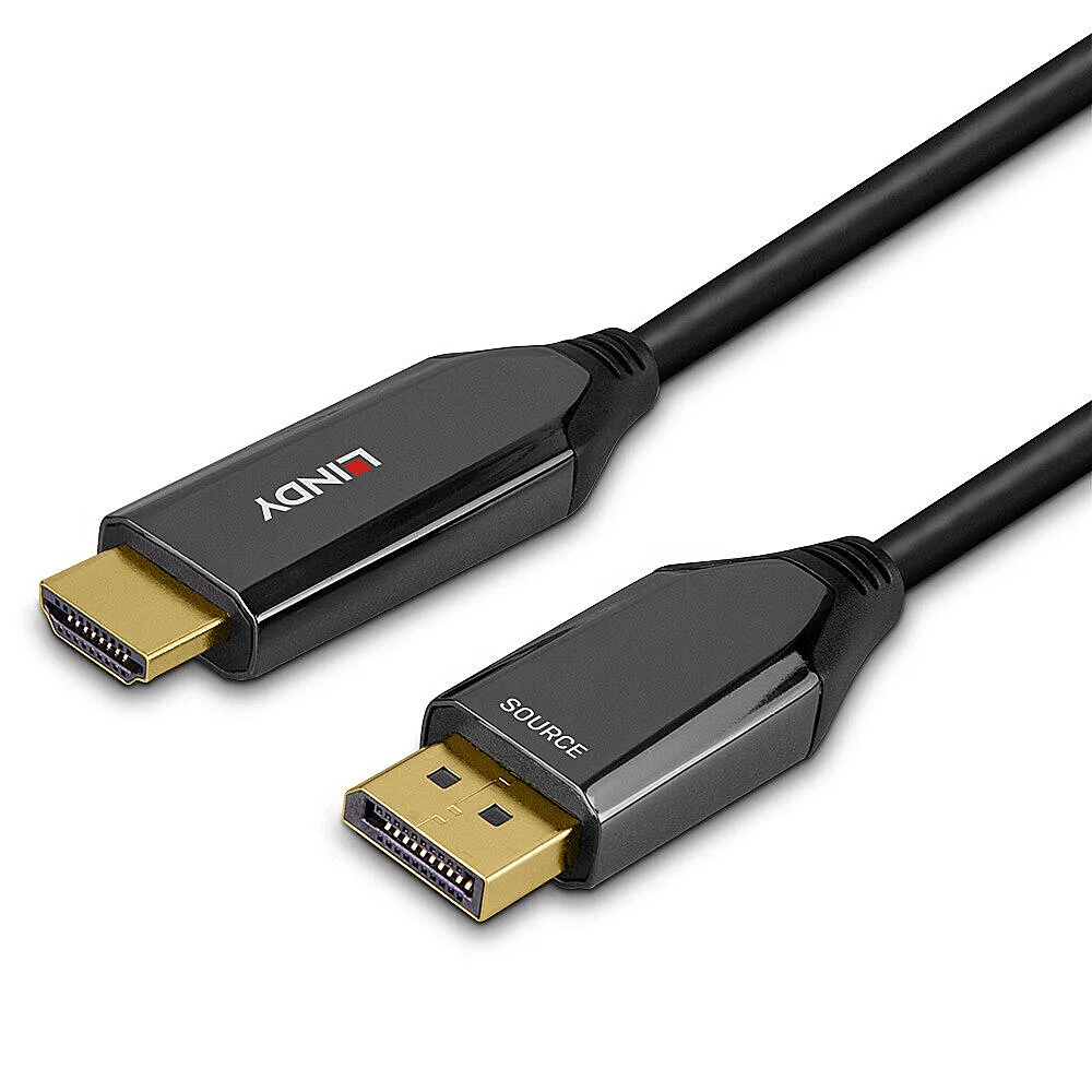 Lindy 40931 Videokabel-Adapter 2 m HDMI Typ A (Standard) DisplayPort Schwarz – Bild 5