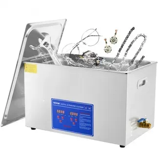 VEVOR 30 L Ultraschallreinigungsgerät Ultraschallreiniger mit Heizung 600 W Ultraschallreiniger aus Edelstahl Ultraschall Reinigungsgerät für Brillen Schmuck Zahnprothesen Münzen usw. VEVOR 30 L Ultraschallreinigungsgerät Ultraschallreiniger mit Heizung 600 W Ultraschallreiniger aus Edelstahl Ultraschall Reinigungsgerät für Brillen Schmuck Zahnprothesen Münzen usw.
